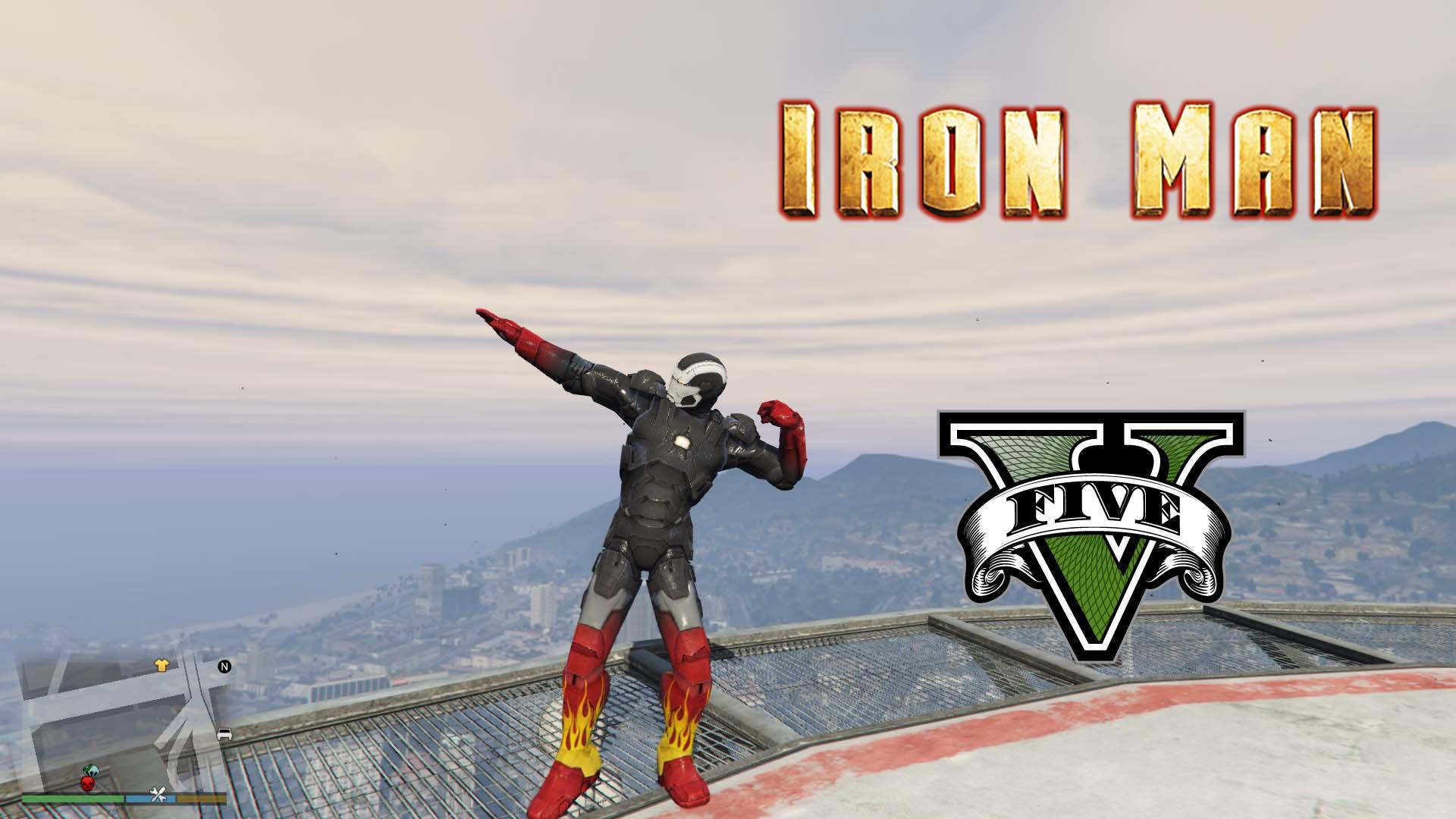 Iron Man Hot Rod Add On Ped Gta5 2478